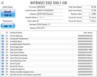 M.2 NVMe SSD ADATA / Kingston / Patriot / Samsung 512GB - 9