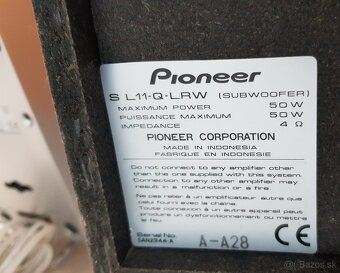 Predam 2.1 zostavu Pioneer - 9
