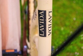 Dámsky Retro Bicykel LAVIDA Krémový 28" - 9