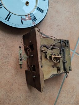 Starožitny hodinový stroj spolkový č2. - 9