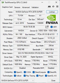 Herný PC - Ryzen 5|RTX 2070 SUPER|16GB RAM|2xNVME|600W BRONZ - 9