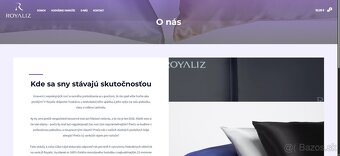 Prémiová značka Royaliz – hodvábne obliečky (22 momme) + e-s - 9