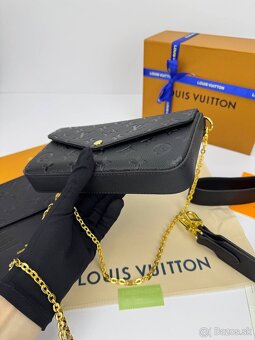 Luxusná čierna kožená kabelka – elegantný dizajn, nová - 9