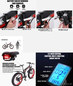 Predám 5-ročný skladací eBike GUNAI MX01 - 9