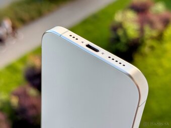 Apple iPhone 15 Pro 128GB White, výborný stav, komplet, 88% - 9