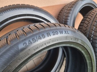 pneu 20″ 245/45R20 CONTINENTAL zimné 6-7mm DOT2022 - 9