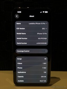 Apple iPhone 13 Pro 256GB Sierra Blue - 9