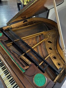 Starožitný klavír Johann Brunner 18stor. - 9