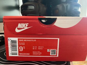 Nike Air Max TN plus Triple Black - 9