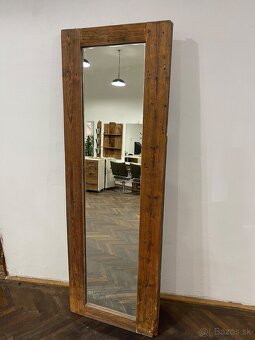 Sada nábytku z kartáčovaného dreva - 9