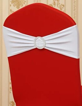 zelené mašle na stoličky - 9