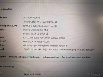 Notebook Dell 16 / Core 7 150U / 16GB RAM / 1TB SSD - 9