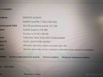 Notebook Dell 16 / Core 7 150U / 16GB RAM / 1TB SSD - 9