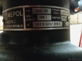 Vari malotraktor,DSK-317,motor Jikov,pluh, nastavovací těles - 9