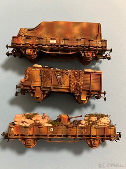Predaj troch vojenských vagónov 1:87 - 9