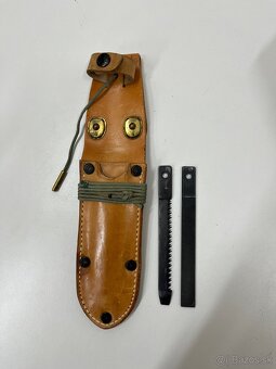 Kožené armádne púzdro na nôž Uton - 9
