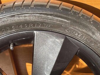 NANUQ   originá škoda alu disky 4x112 225 45 R17 - 9