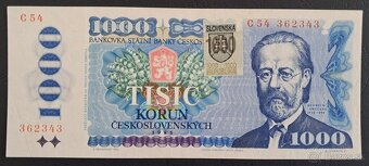 Bankovky - SR a ČR kolkované (1993) - 9