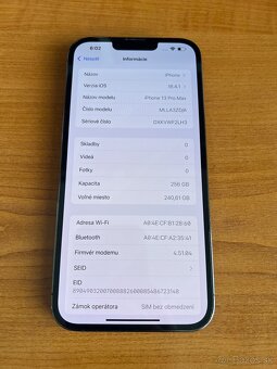 Apple iPhone 13 Pro Max 256GB Grafitový - 9