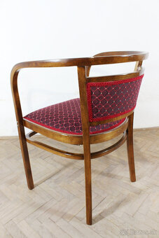 secesné kreslá,Otto Wagner + stolík,Josef Hoffmann - 9