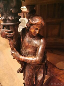 Predám originál barokový sekretár - 9