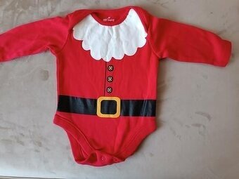 Vianočna mikina +body, šaty 62 - 9