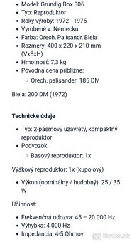 Vintage Grundig Box 306a - 9