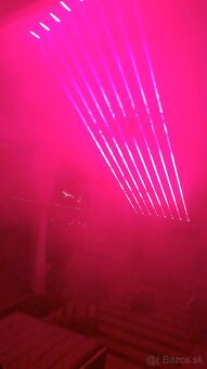 Profesionálny Laserový BAR (8x500mW) – svetelný efekt, DMX - 9