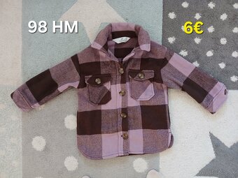 Dievcenska prechodna bunda 98 - 9