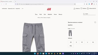 Cargo nohavice HM (Kapsáče) - 9