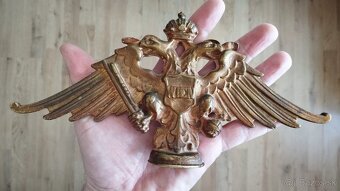 Velká a těžká RU orlice / R-U orel. Krásný sběratelský kus - 9