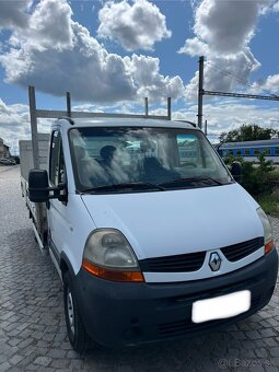 Renault Master 2,5 r. 2008 valnik - plošina - 9