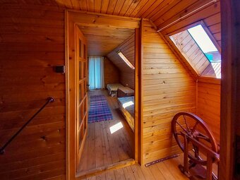 Zrekonštruovaná drevenica pod Kráľovou hoľou, pozemok 457 m2 - 9