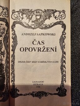 Knihy Zaklínač 1993-2000 1.vydanie - 9