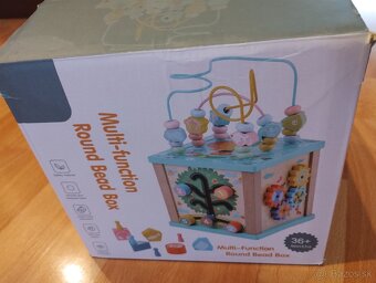 Drevenná multiaktívna kocka - 9