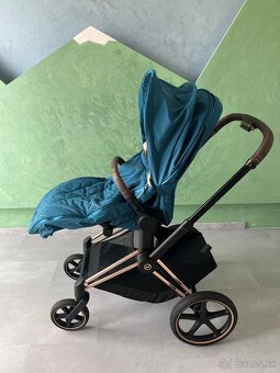 Cybex priam 4.0 moutain blue + príslušenstvo - 9
