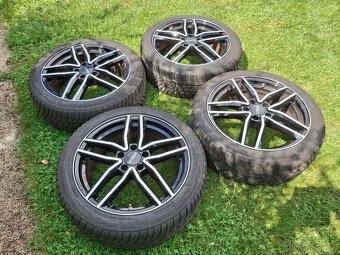 18" ALU 5x112 (mercedes,audi..) + zimné 225/45 r18 TOP sada - 9