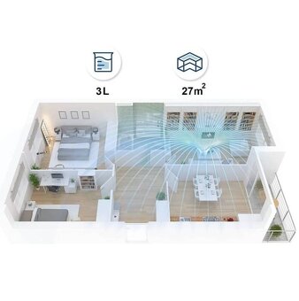 Levoit Dual 200S Smart – TOP ultrazvukový zvlhčovač, nový, - - 9