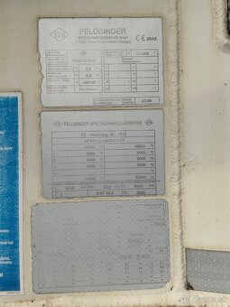 Predám cisternu FELDBINDER v dobrom stave. - 9
