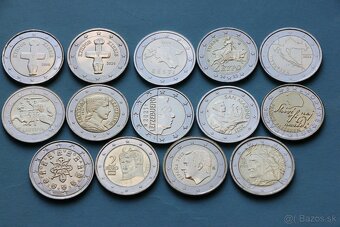 Obehové euromince 2euro v UNC - 9