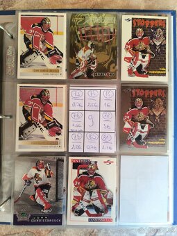 Hokejové kartičky - John Vanbiesbrouck 1 - 9