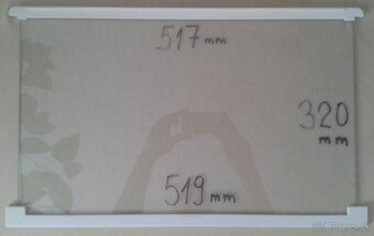 Predám sklenené police do chladničiek - 9