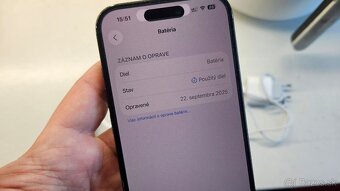 Apple iPhone 15 tmavý 128GB - aj vymením - 9