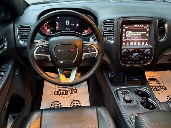 Dodge Durango R/T 5.7 V8 HEMI—2016–4x4–kůže—117.000km— - 9