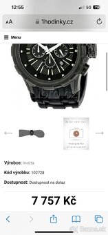 Pánske hodinky Invicta 16974 I Force čierne, 52mm - 9