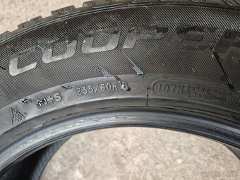 235/60 r18 zimné 4 ks COOPER dezén 8,1 - 8 mm DOT2022 - 9