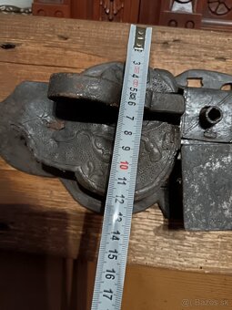 Č.5 Starožitný zámok na dvere - 9