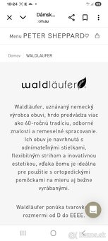 Nemecke zdravotne topanky, tenisky Waldlaufer - 9
