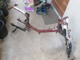 Predám rám s vidlicami na Jawa 20, 21, 05 pionier - 9