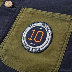 Panska bunda Bleu De Paname patchwork vel.L - 9